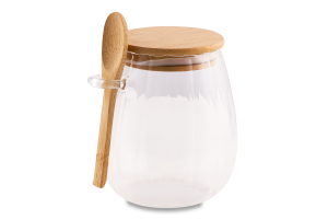Банка 8x12см+ложка 988373