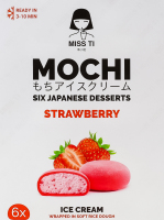 Мороженое клубничное в рисовом тесте Мочи Miss Ti к/у 6х35г