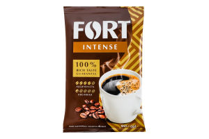 Кофе натуральный жареный молотый Intense Fort м/у 90г