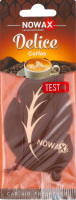 Ароматизатор д/авто Delice Coffee целюлоза Nowax