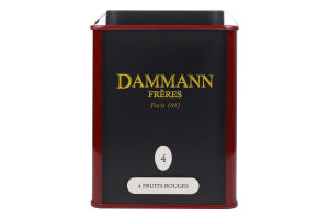 Чай чорний Dammann Freres The 4 Fruits Rouges з/б