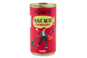 Оливки чорні Coop 350 мл з/к з/б И888 (Італія)