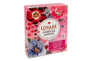 Чай цветочный Ассорти Lovare к/у 32х1.5г