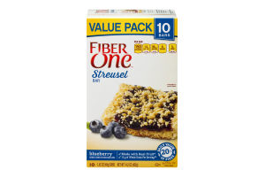 Fiber One Streusel Bar Blueberry - 10 CT