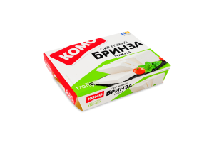 Сир 60% м'який Бринза ніжна Комо к/у 170г