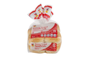 Ahold Sesame Seeded Sandwich Rolls - 8 CT