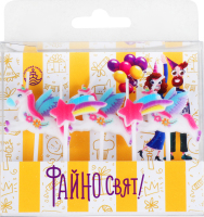 Свічки для торта формовані 900014