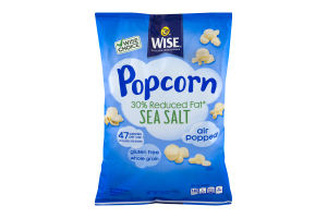 Wise Popcorn 30% Reduced Fat Sea Salt Air Popped