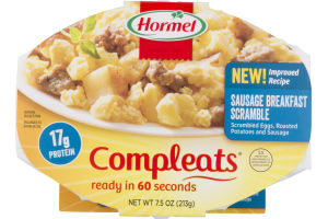 Hormel Compleats Sausage Breakfast Scramble