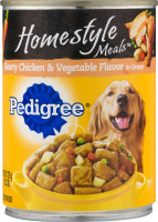 Pedigree Food For Dogs Homestyle Meals Hearty Chicken & Vegetable Flavor In Gravy
