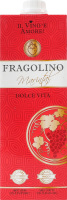 Вино виноградне ароматизоване напівсолодке "Марінталь Фраголіно" червоне 1,0л "Tetra-Pak"