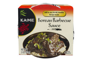KA-ME Korean Barbecue Sauce