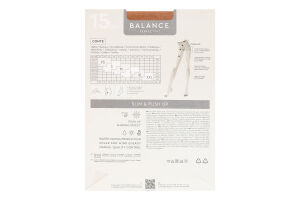 Колготки жіночі Conte elegant Balance 20den 3 natural