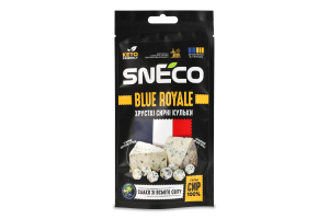 Кульки сирні хрусткі Blue royale Sneco д/п 14г