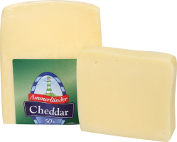 Сыр Ammerlander Чеддер белый 50%