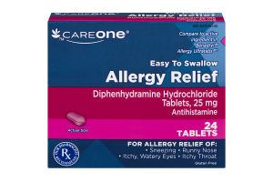 CareOne Allergy Relief - 24 CT
