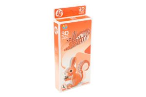 Пазл 3D Білка 8*3,5*7,5см Sinergy
