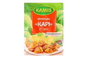 Приправа Карри Kamis м/у 25г
