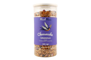 Гранола з печивом Амаретті та йогуртом 425г тубус Muesli Mania