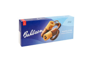 Трубочки вафельные в молочном шоколаде Bahlsen к/у 100г