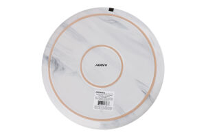 Тарілка обідня Marmo біла кераміка 27см Ardesтo