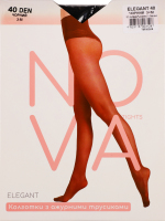 Колготки жіночі Nova Elegant 40 чорний р.3