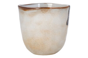 Чашка Umbria 380мл бежева кераміка Ardesтo