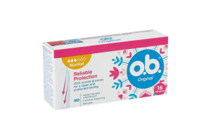Тампоны гигиенические Normal Original O.b. 16шт