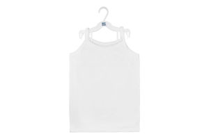 Майка детская для девочек Boy&Girl №Art-vest 15 110-116 белый