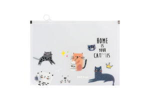 Папка на застежке №KYYW2181464974 Коты Greenwich Products Co. Limited 1шт