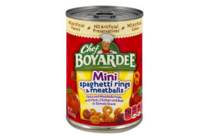 Chef Boyardee Mini Spaghetti Rings & Meatballs