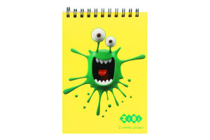 Блокнот KIDS LineSMUDGES, А6, 40 арк,асорт арт.968265