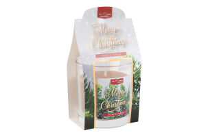 Свічка Верона Коллекшн Хвоя-горіх скло 213 Пако ІФ