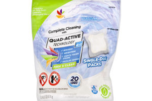 Ahold Quad-Active Technology 4 In 1 Laundry Detergent Free & Clear