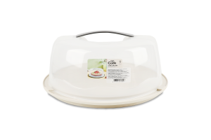 Підставка для торту кругла з кришкою d30см №SC-304 Sun Cook 1шт