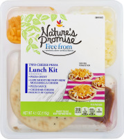 Nature's Promise Two Cheese Pizza Lunch Kit