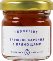 Варення грушеве з прянощами Endorfine с/б 44г