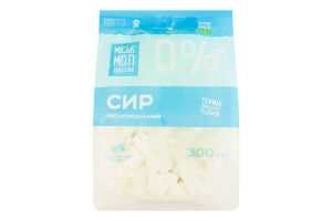Сир кисломолочний 0% Міськмолзавод №1 м/у 300г