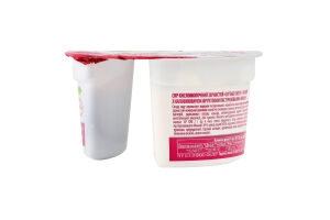 Сир кисломолочний зернистий з наповнювачем Вишня 7% 150г стакан Преміалле