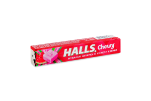 Конфеты жевательные со вкусом арбуза Chewy Halls м/у 47г
