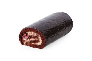 Рулет шоколадний з вишнею ваг