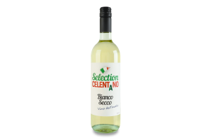 Вино 0.75л 11% біле сухе Bianco Secco Selection Celentano пл