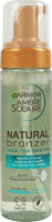 Гарньєр Амбр Солер Природна Засмага, мус-автозасмага з вітаміном Е і кокосовою водою для шкіри тіла та обличчя, 200 мл