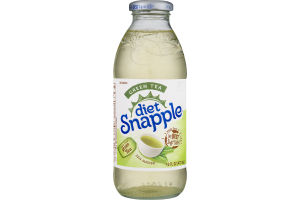 Snapple Juice Drink Diet Green Tea