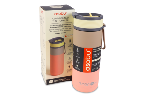 Термопляшка Asobu Aspen помаранчева 600мл