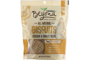 Purina Beyond Biscuits Chicken & Barley Recipe Dog Snacks
