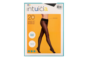 Колготки жіночі Intuicia Fashion Top 20den 3 чорний