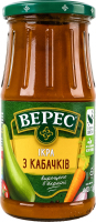 Икра из кабачков стерилизованная Экстра Верес с/б 440г