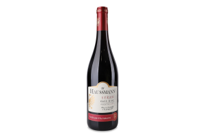 Вино 750мл 13.5% красное сухое Syrah Haussmann бут