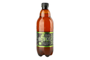 Пиво 0.66л 4.9% світле нефільтроване неосвітлене непастеризоване Hoppy lager Saga п/пл